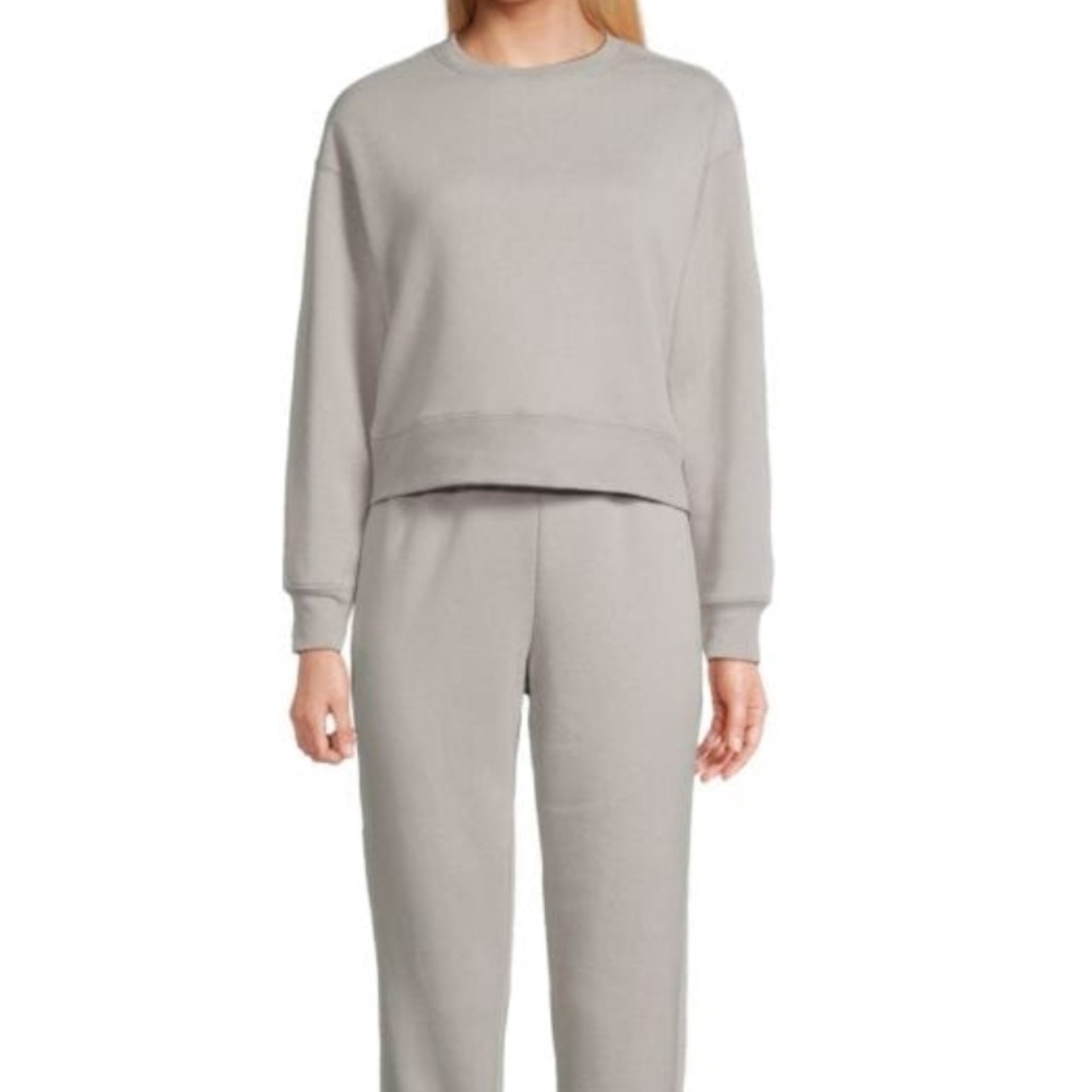 Harmony and Balance 2-Piece Fleece Sweatshirt & Joggers Set